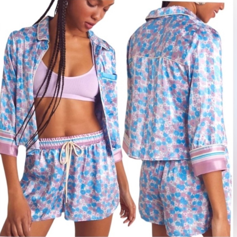 Free people pillow talk pajama set - Picture 2 of 4